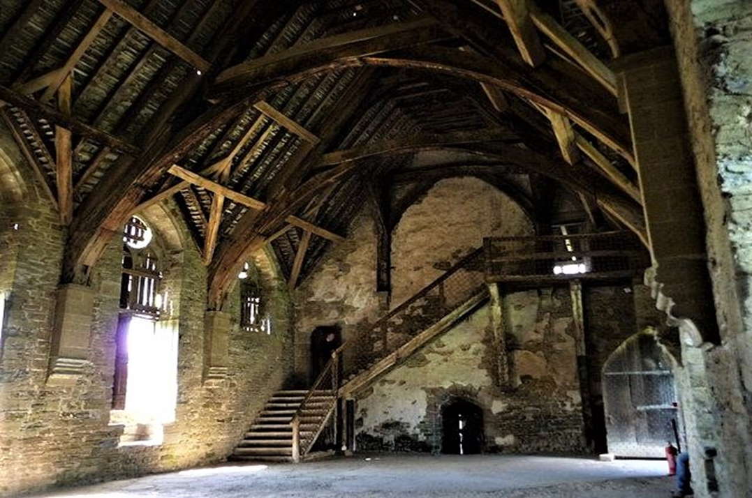 Great Hall in Stokesay Castle